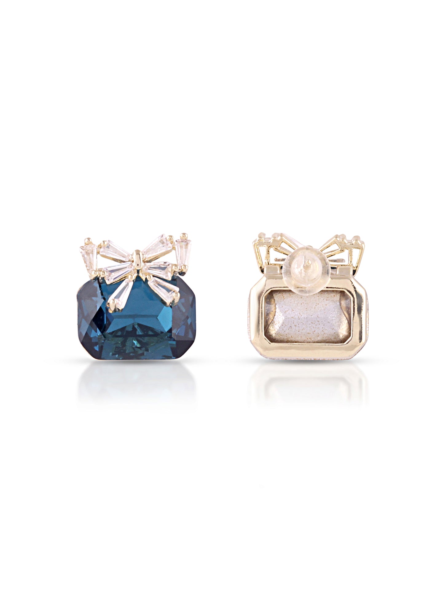 Midnight Bow Studs