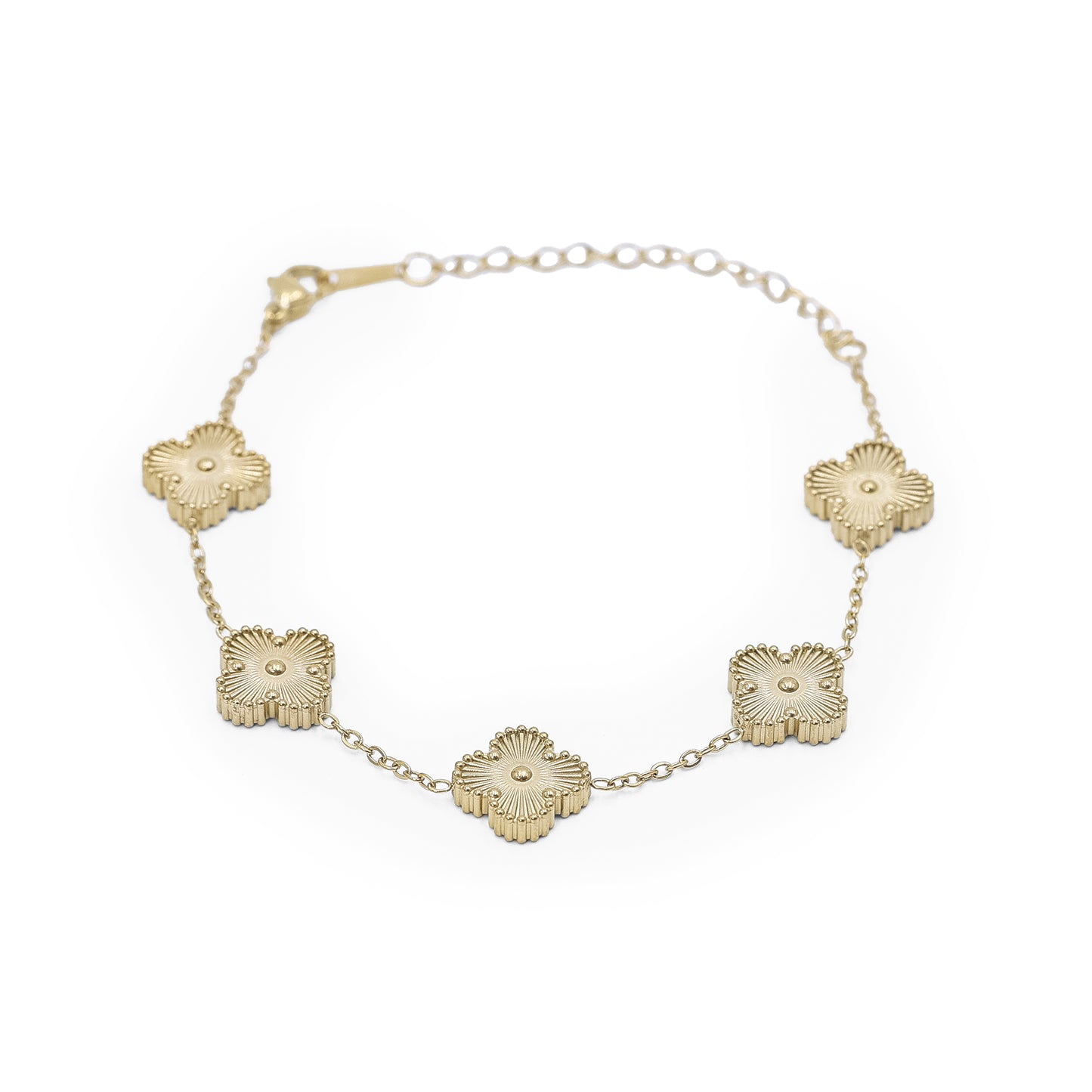 Golden Clover Bracelet