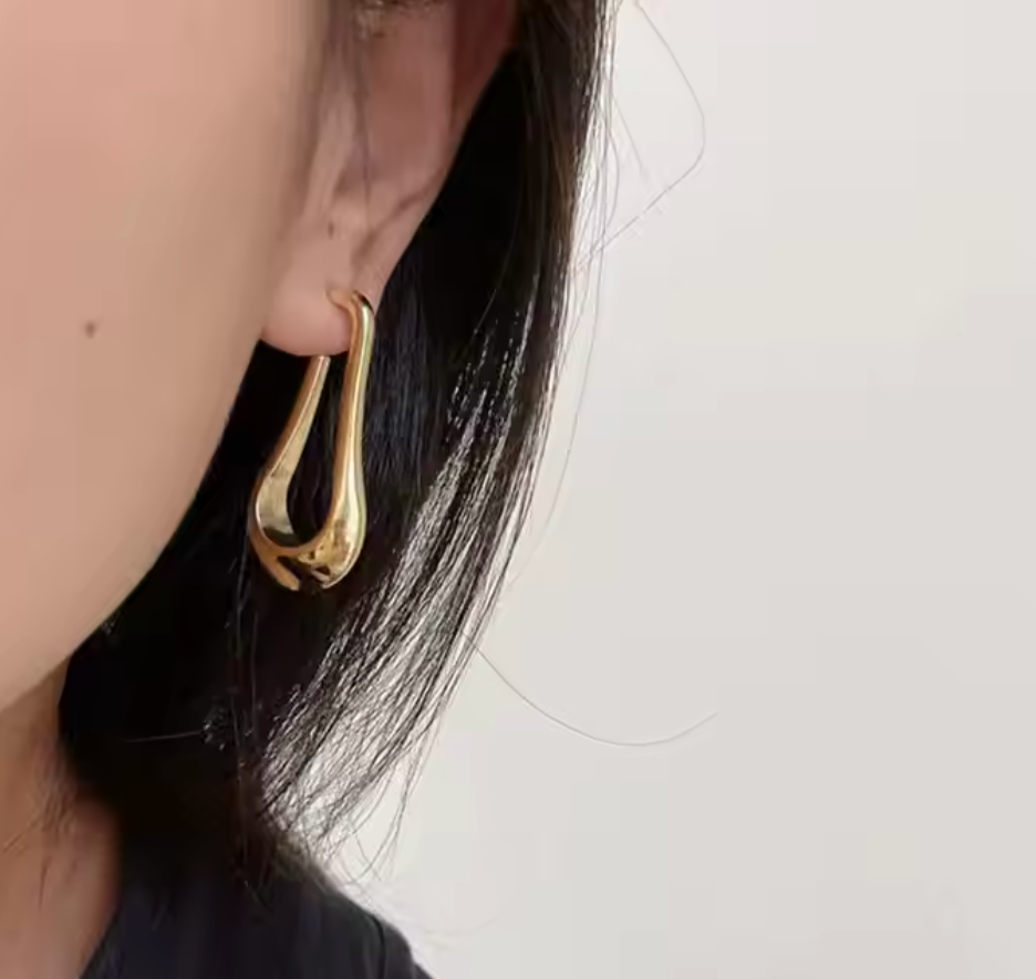 Twist Drop Earrings