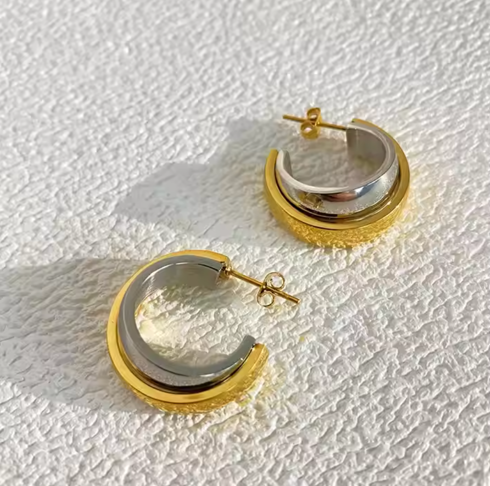 Dual Hoop Earrings