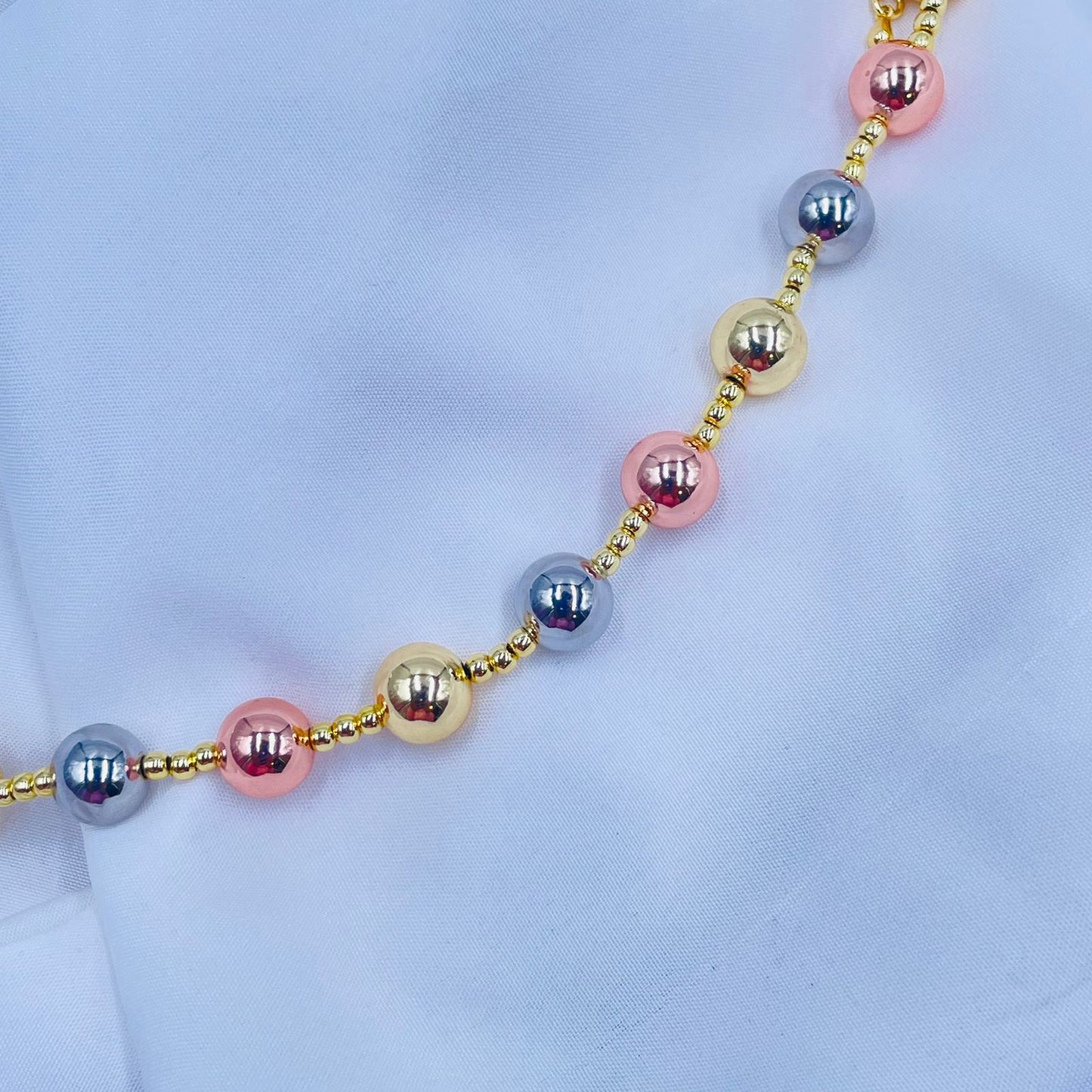 Golden Glow Pearl bracelet