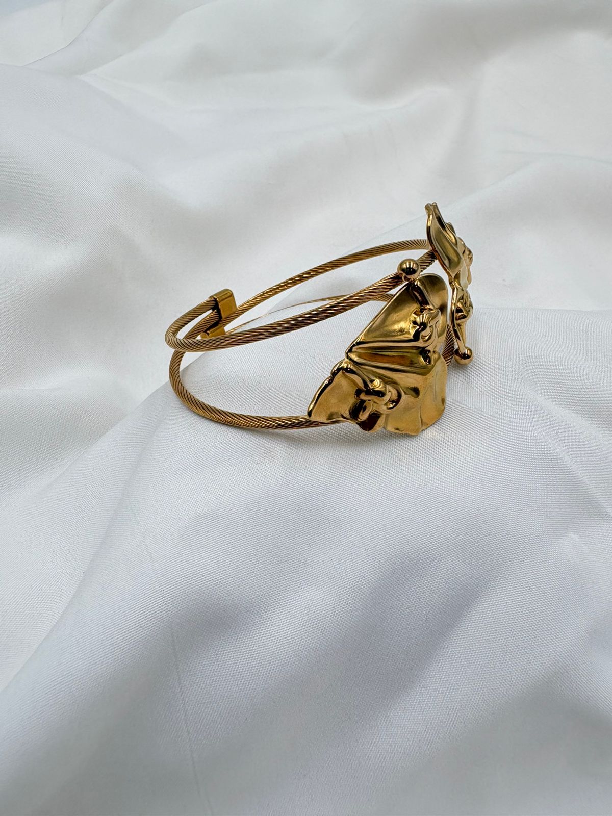 Double Heart Bracelet