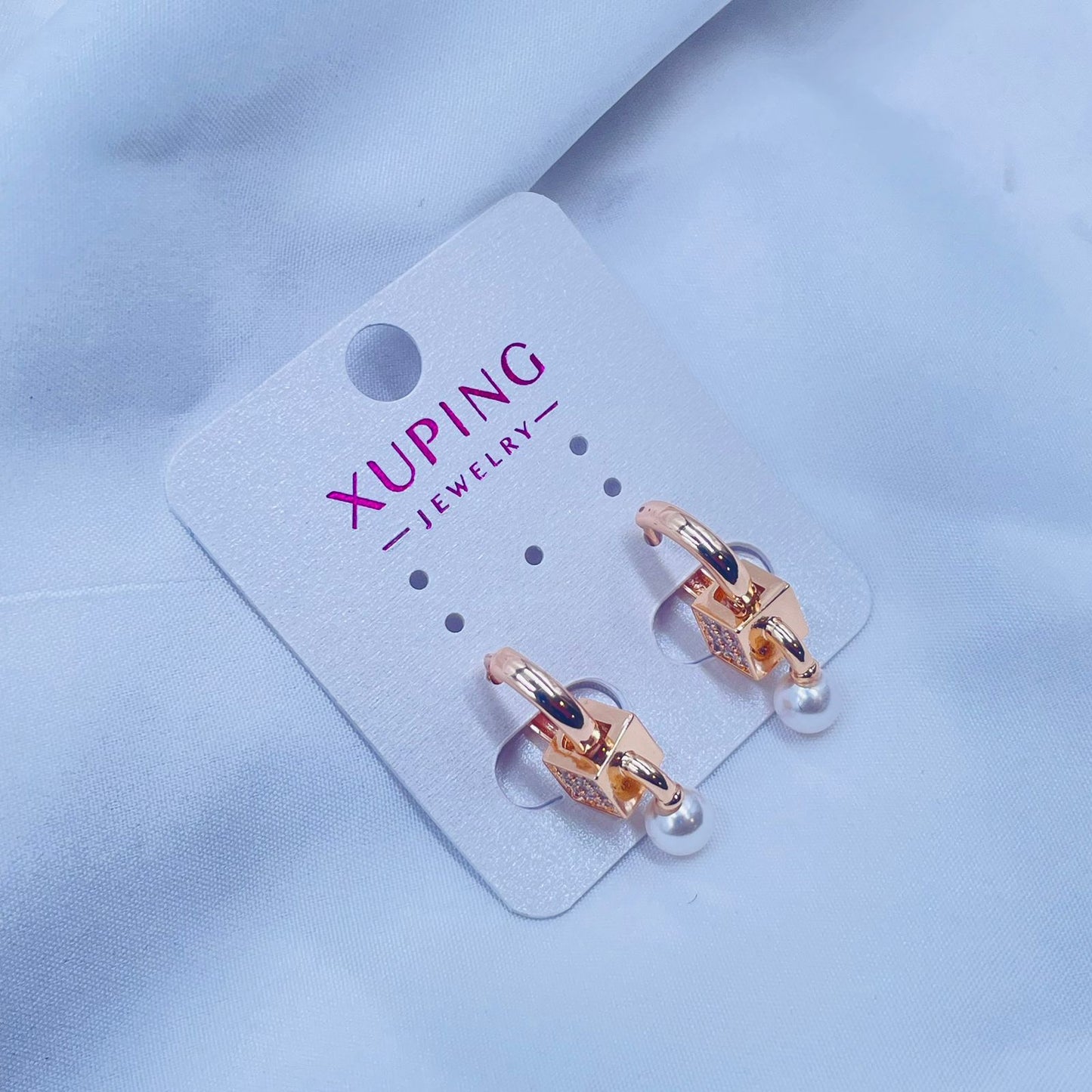 Pearl Drops Earrings- XUPING