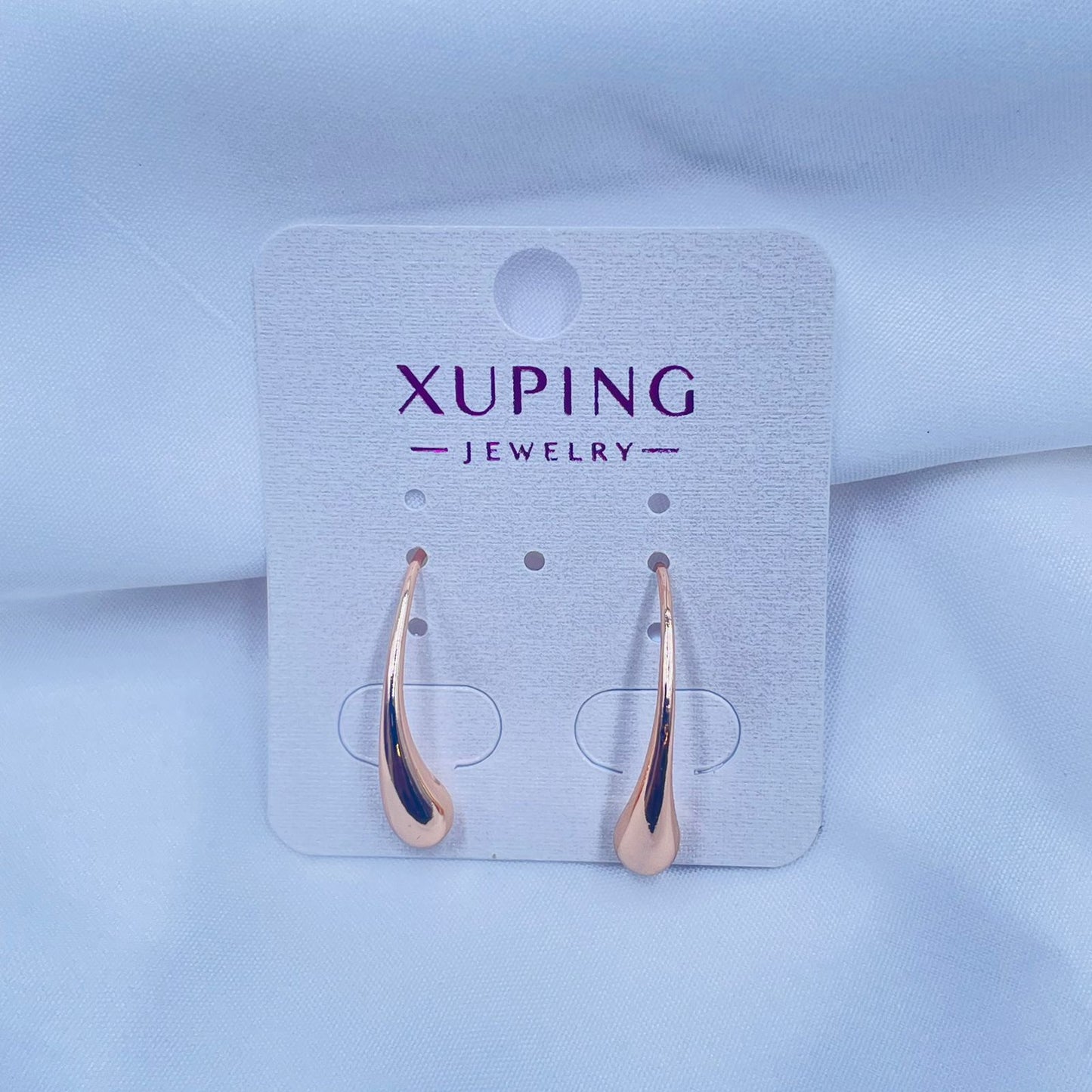 Mother Of Pearl Hoops Earrings- XUPING