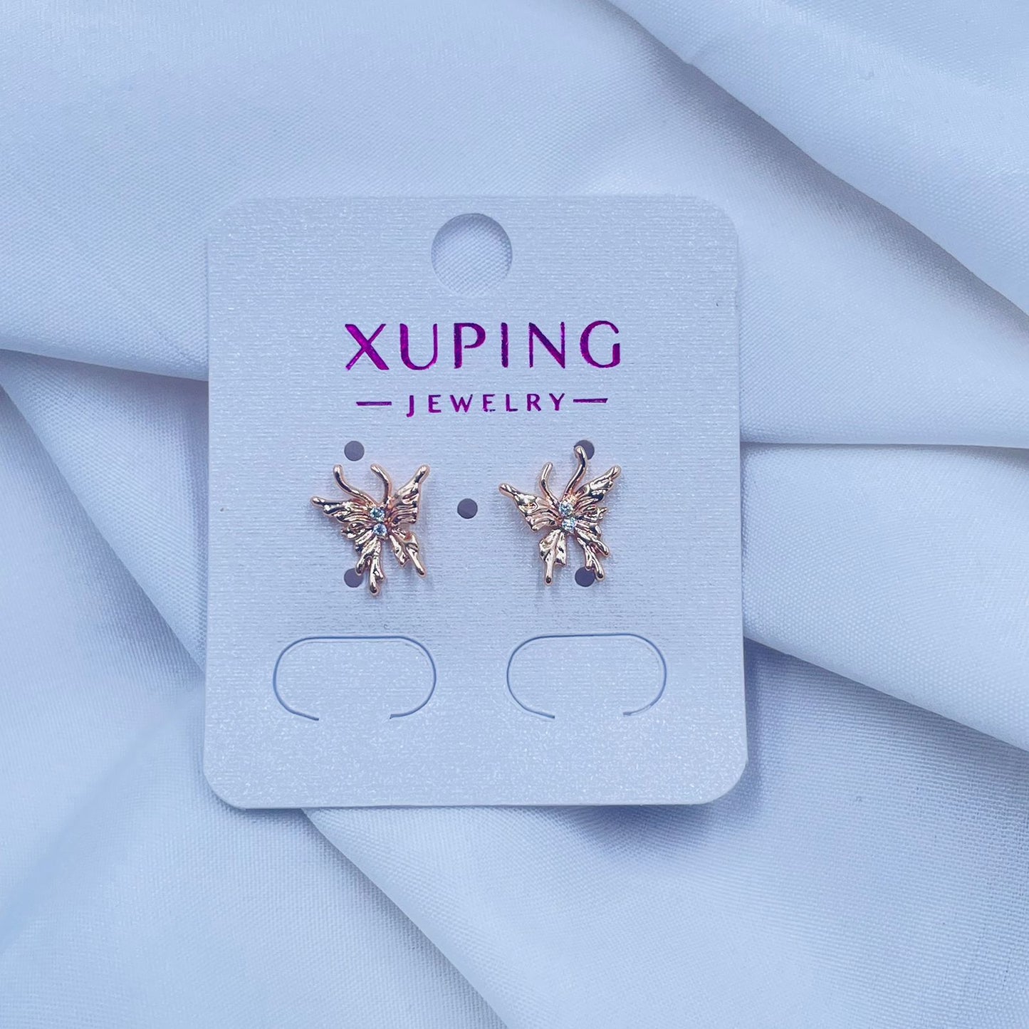 Butterfly Stud Earrings- XUPING
