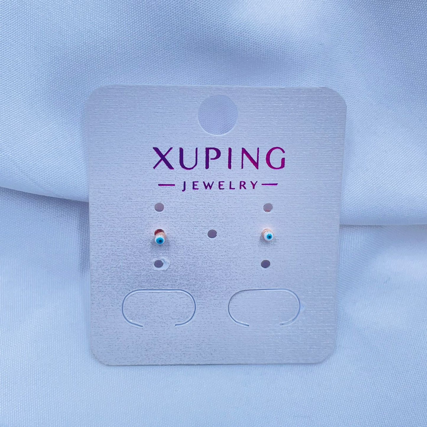 Minimal Evil Eye Earrings- XUPING