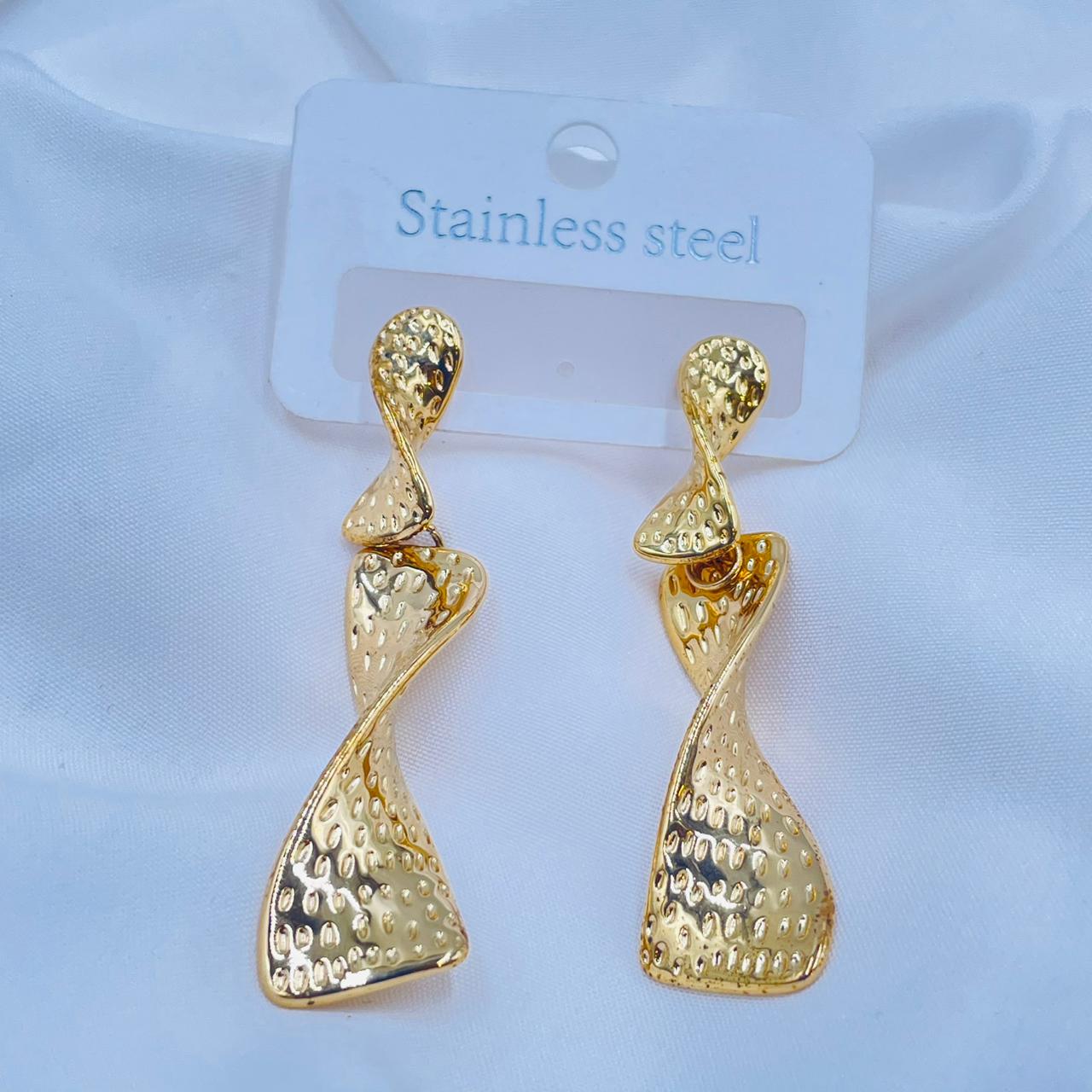 Twisted Long Earrings