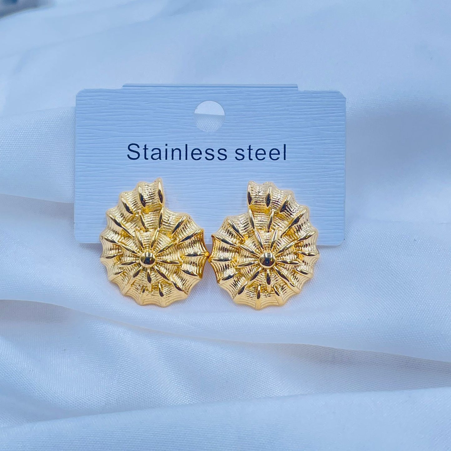 Ocean Spiral Earrings