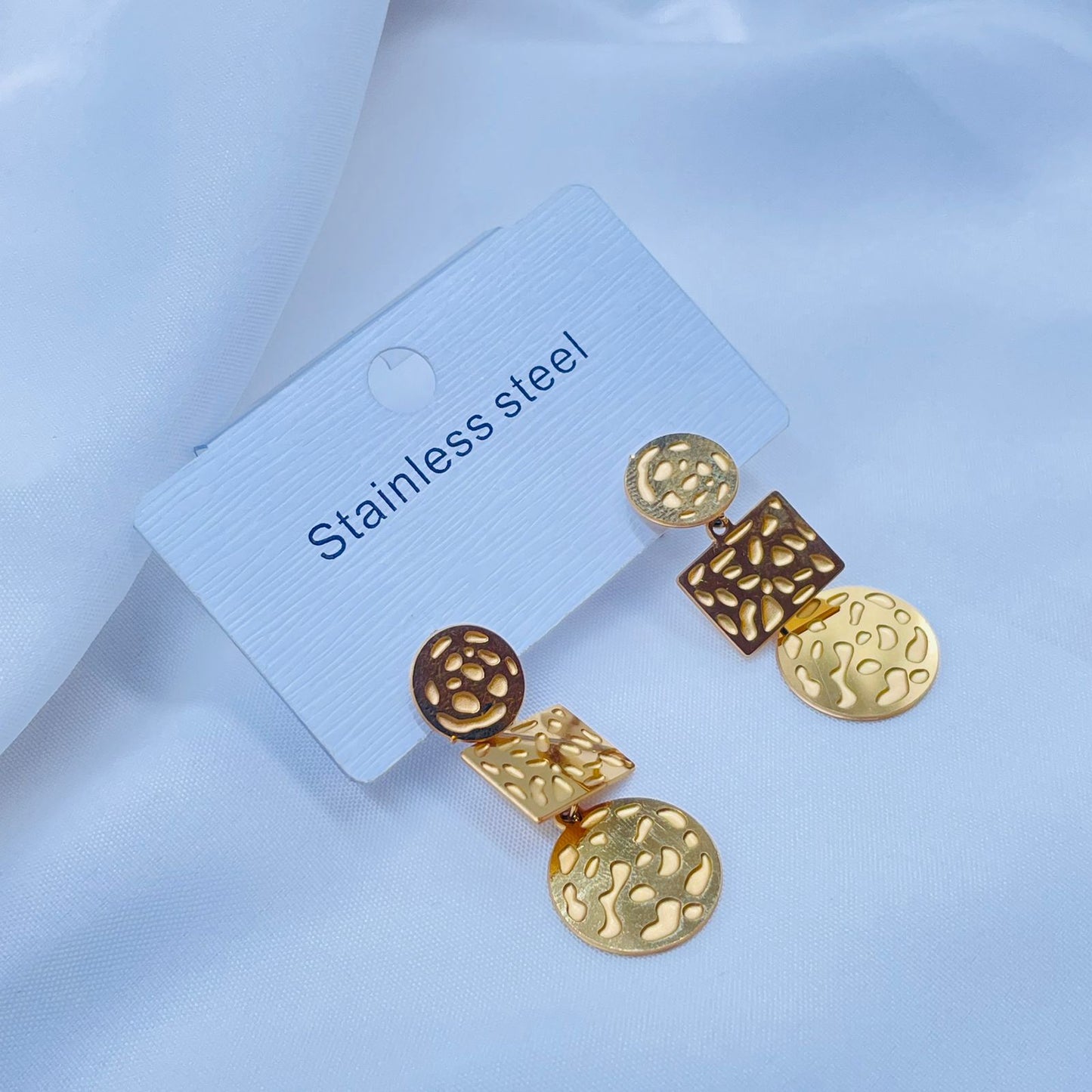 Geometric Drop Earrings