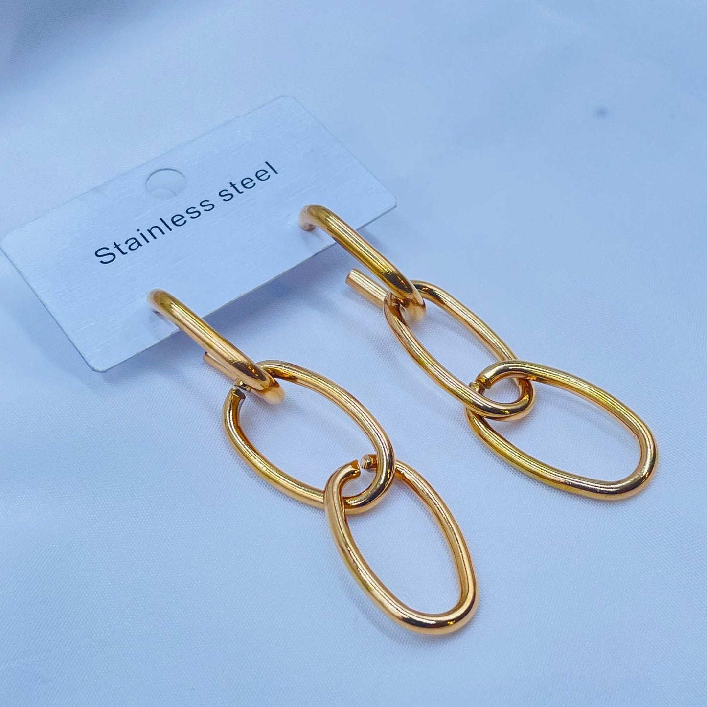 Golden Link Earrings