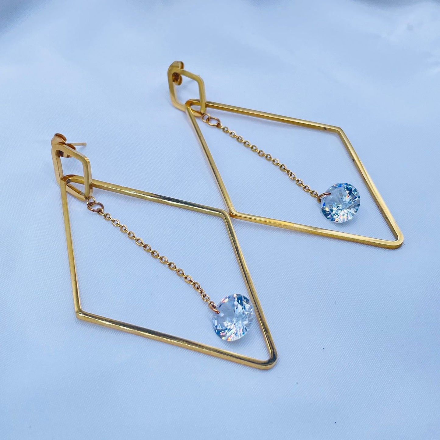 Gold Geometric Earrings