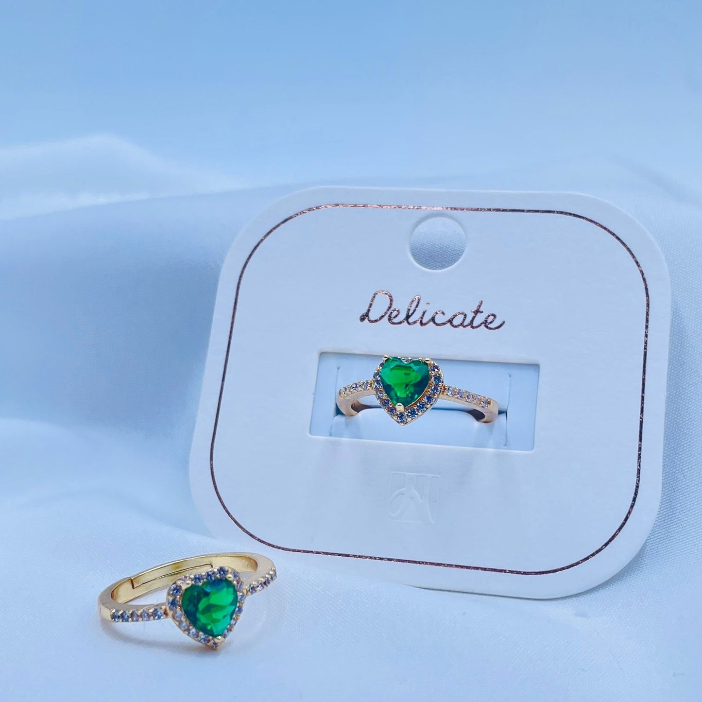 Green Gemstone Rings