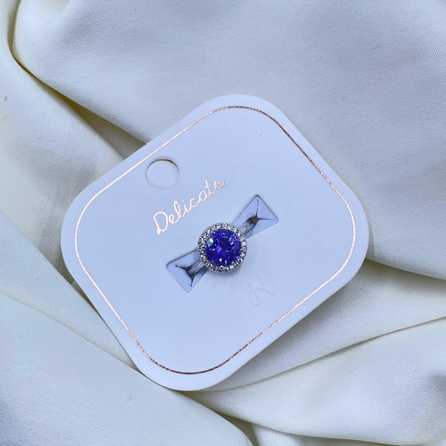 Purple Gemstone Ring