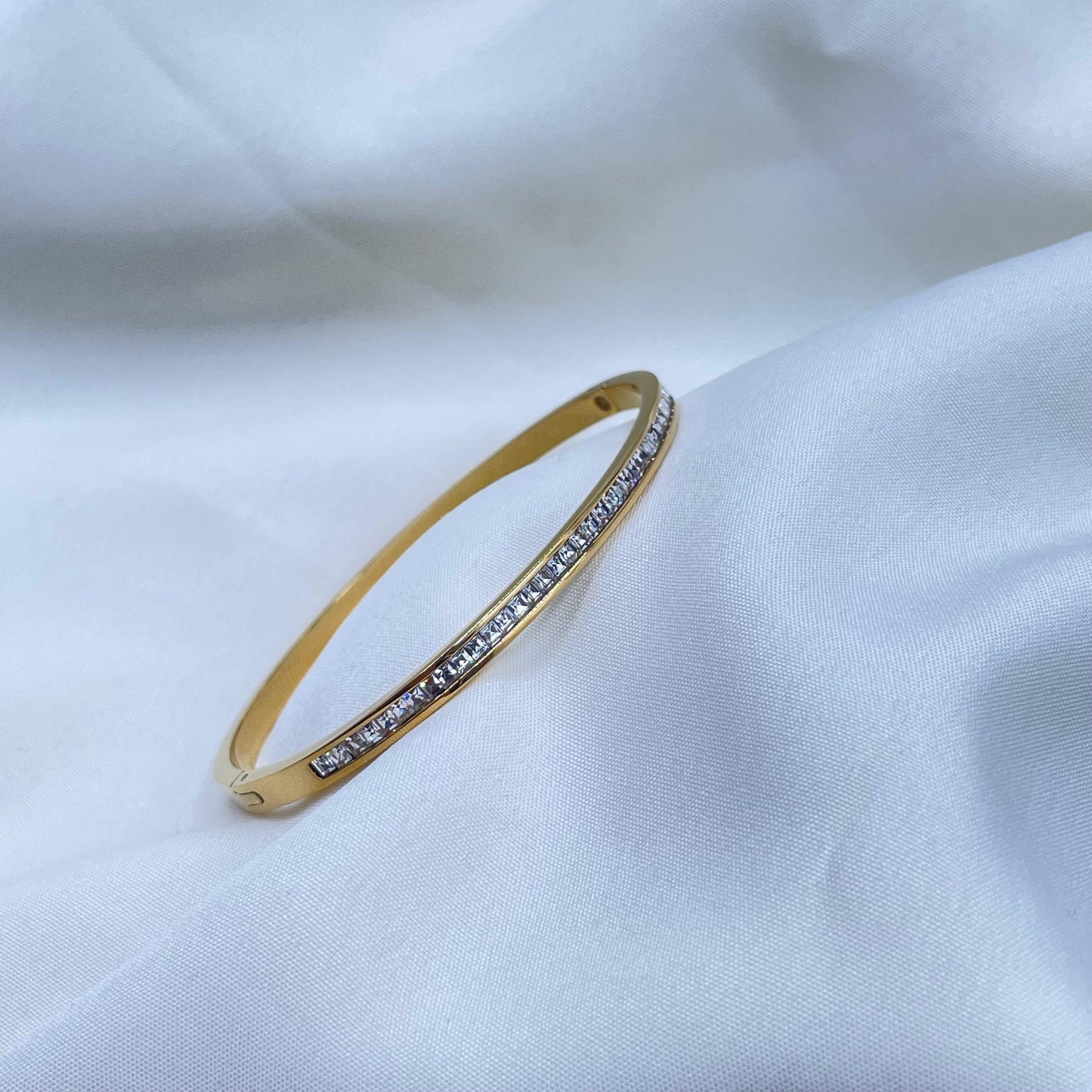 Embedded Stones Bracelet