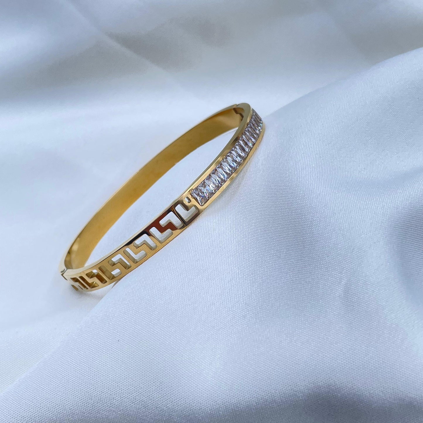 Crystal Greek Bracelet