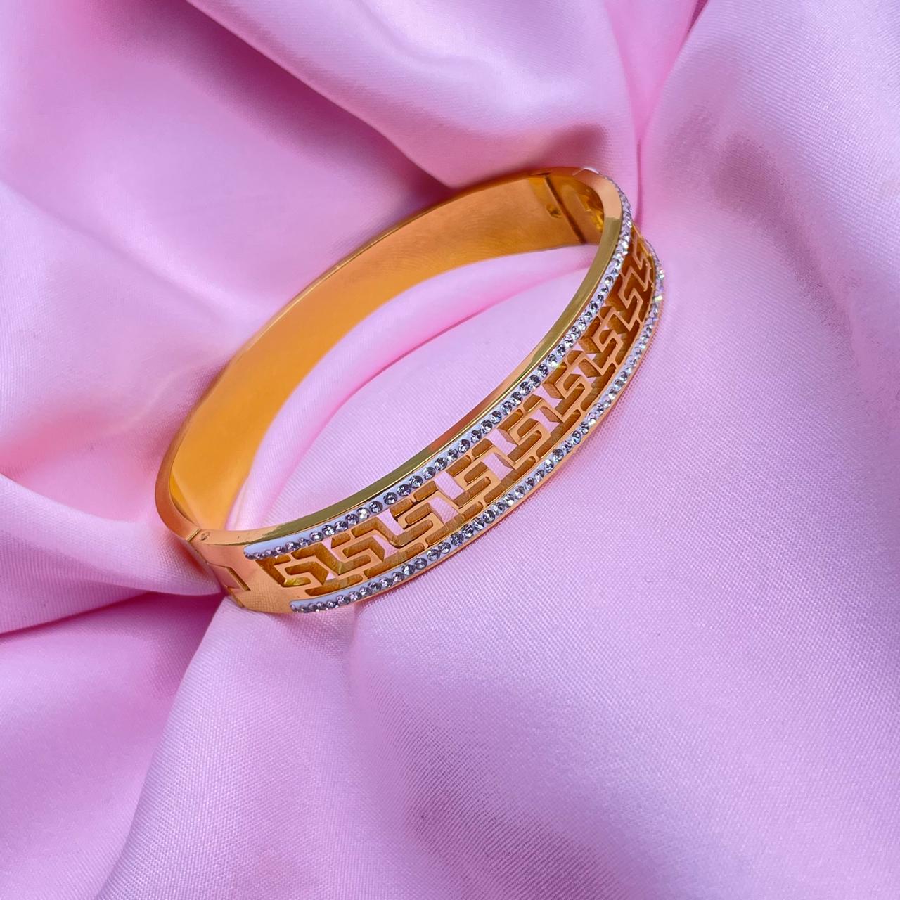 Greek Meander Bracelet