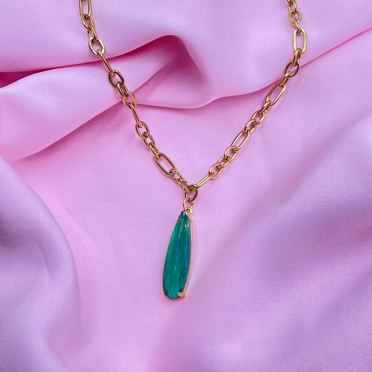 Jade Jewel Link necklace