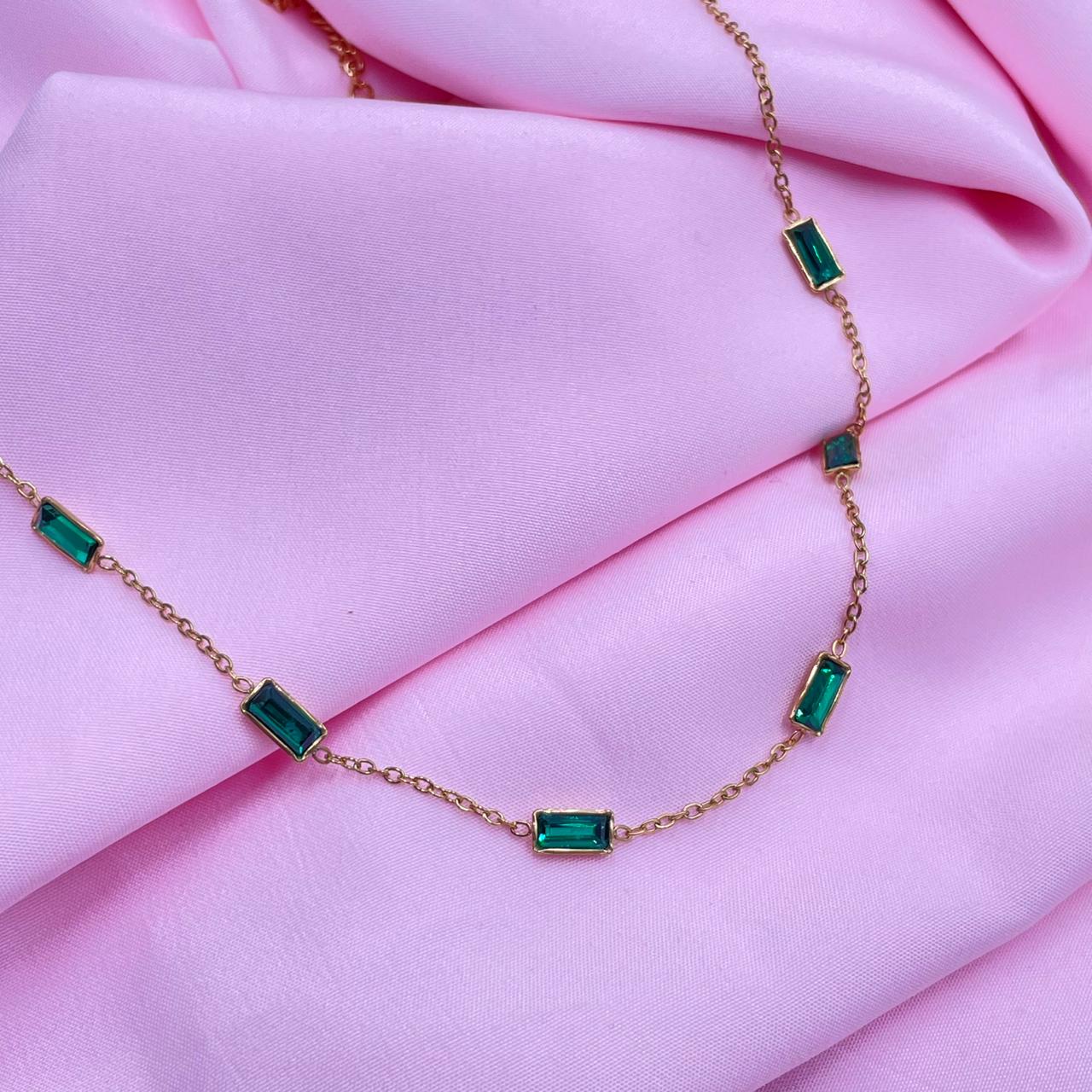 Emerald Horizon necklace