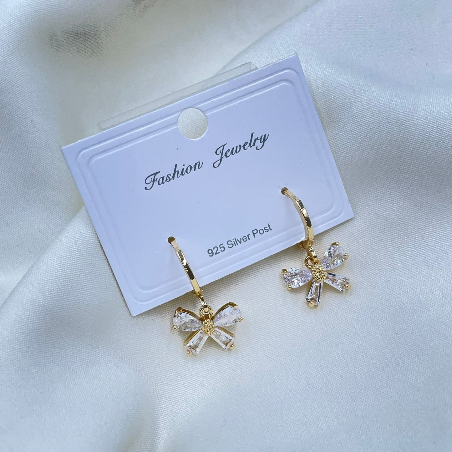 Gold Butterfly Earrings