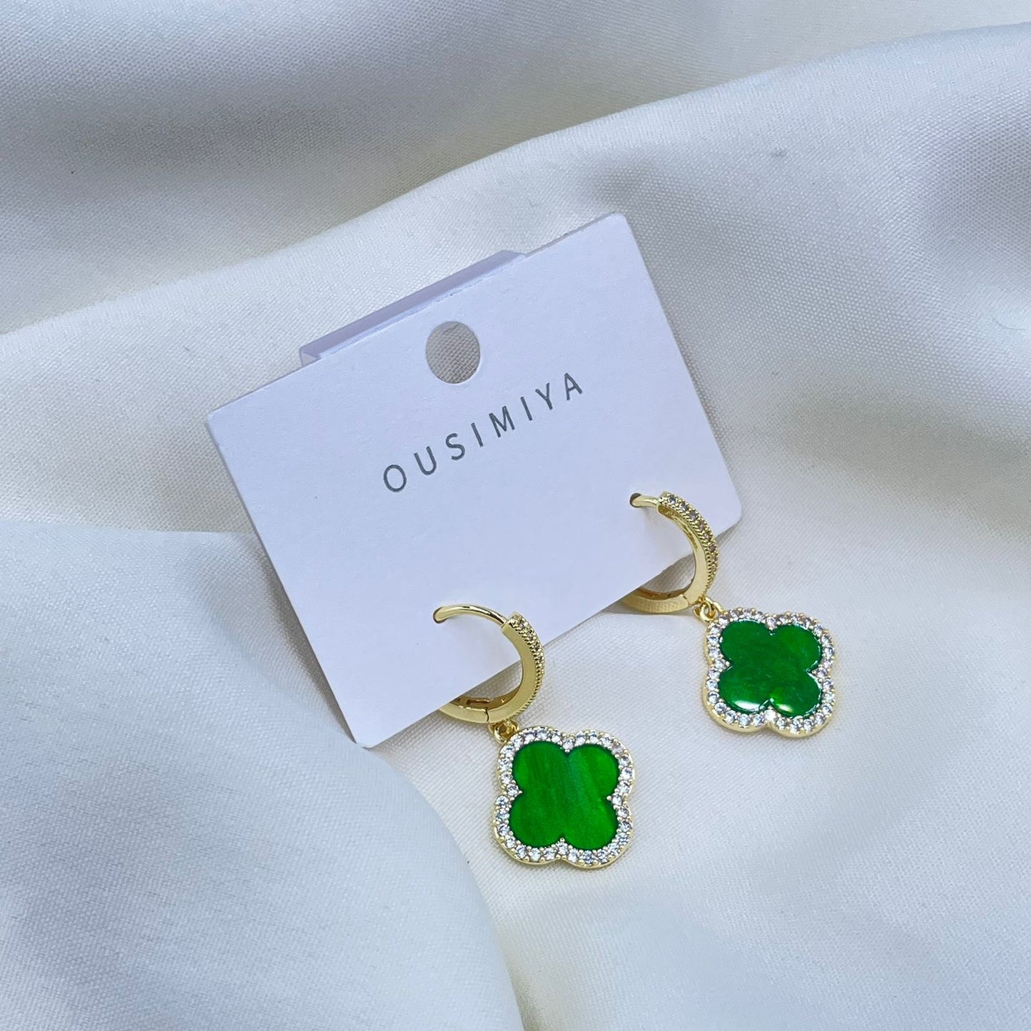 Green Luxe Earrings
