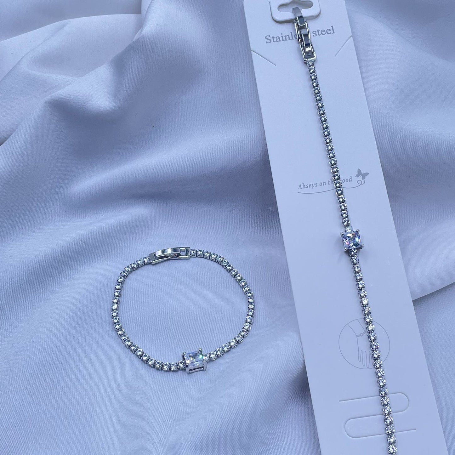 Solitaire Tennis Bracelet