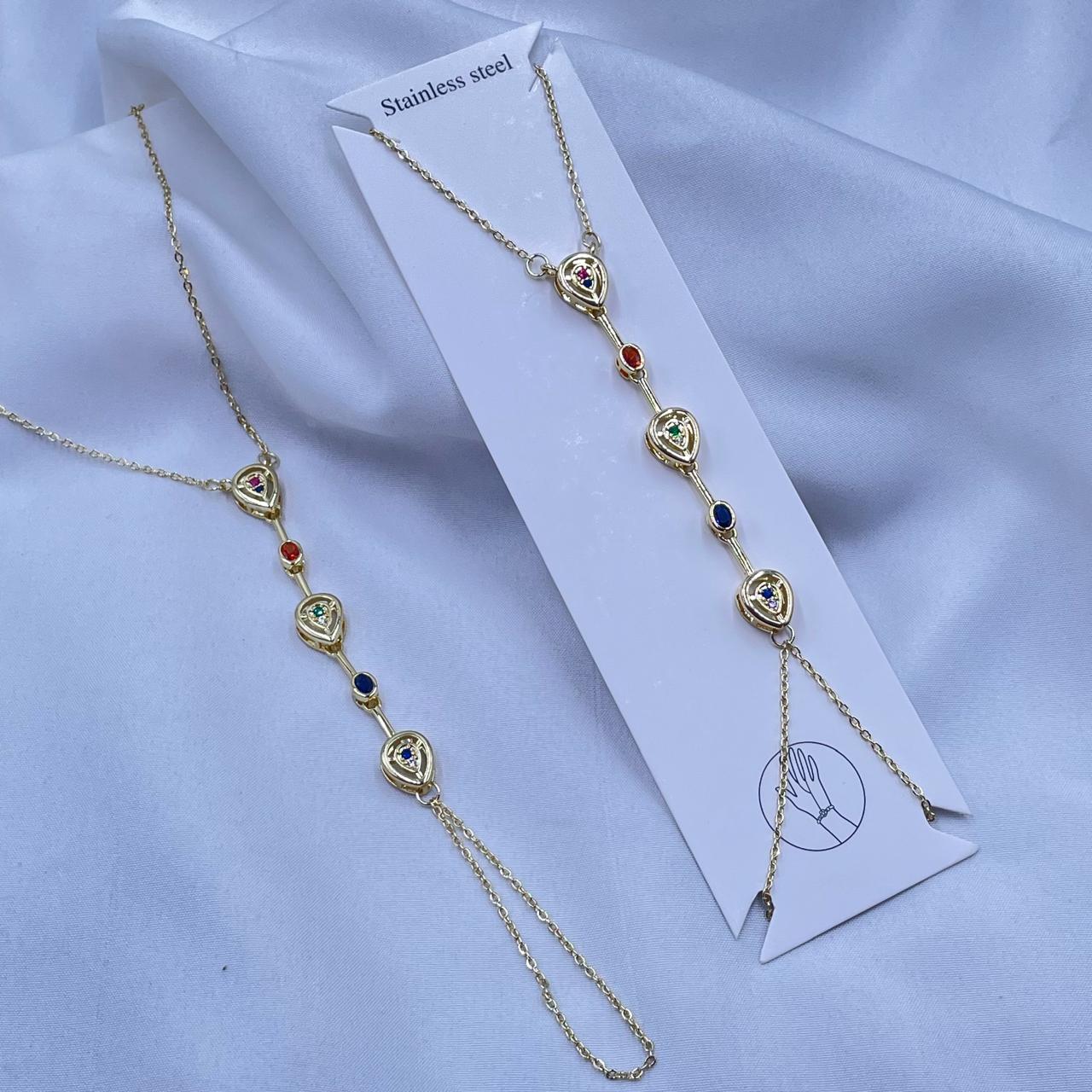 Aura Stone Hand Chain