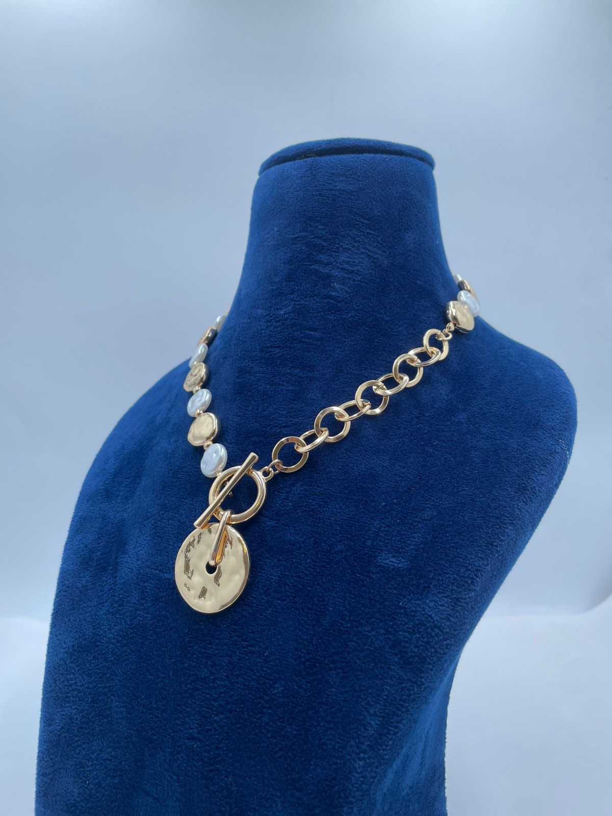 Pearl Coin Necklace
