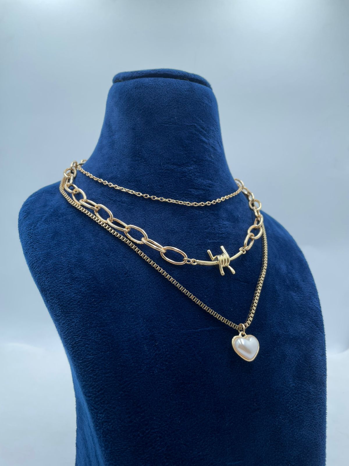 Golden Barbed Necklace