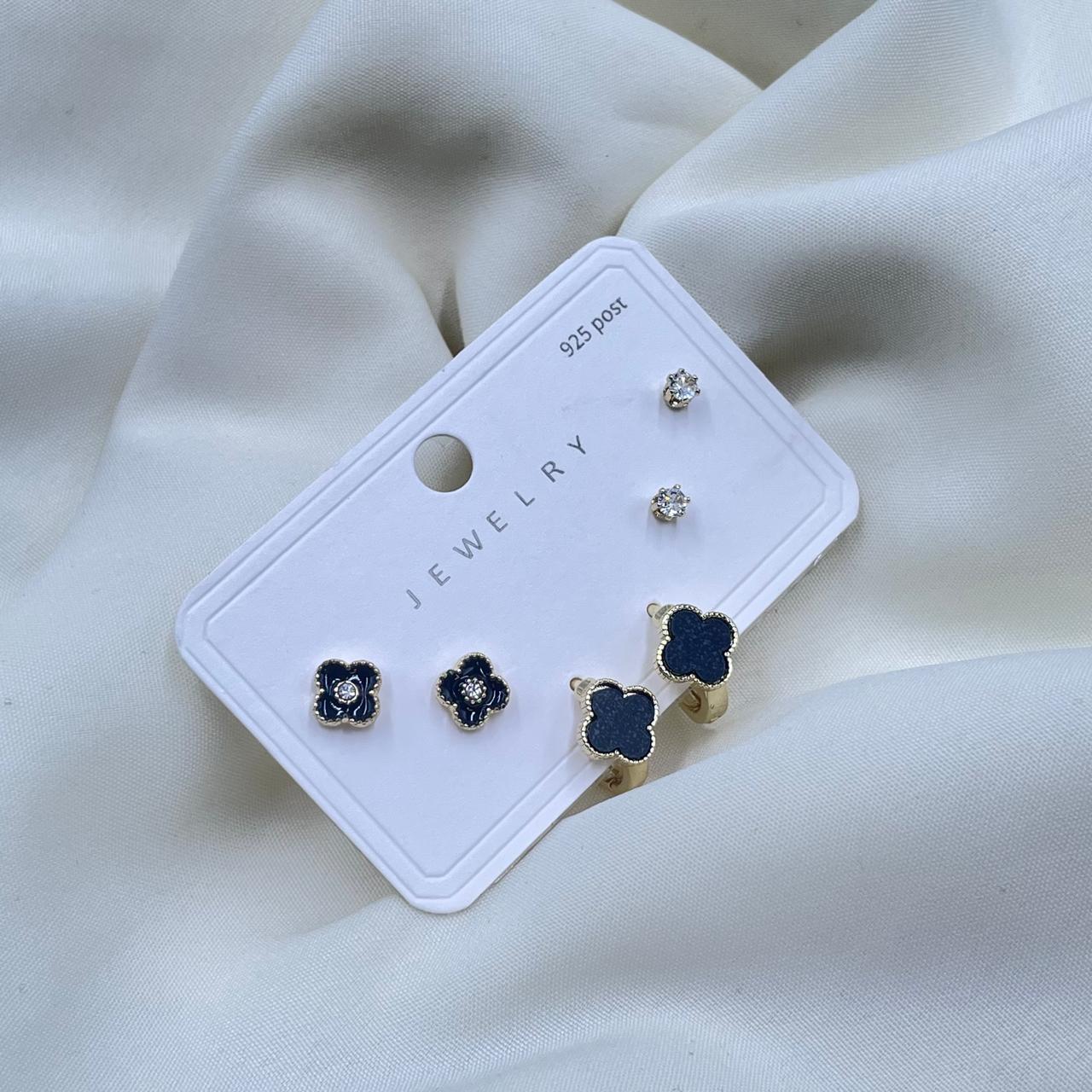 Flower Combo Earrings