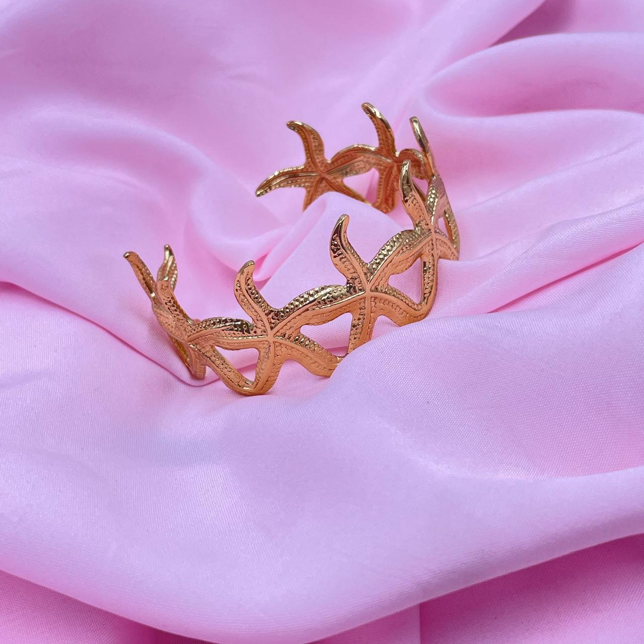 Golden Muse Cuff Bracelet