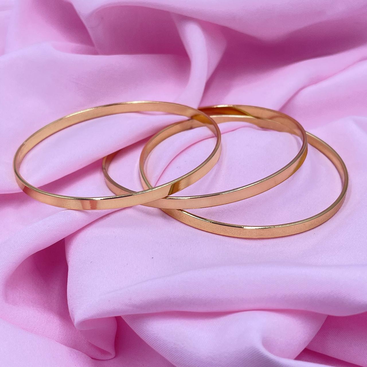 Golden Grace Bangles Set of 3
