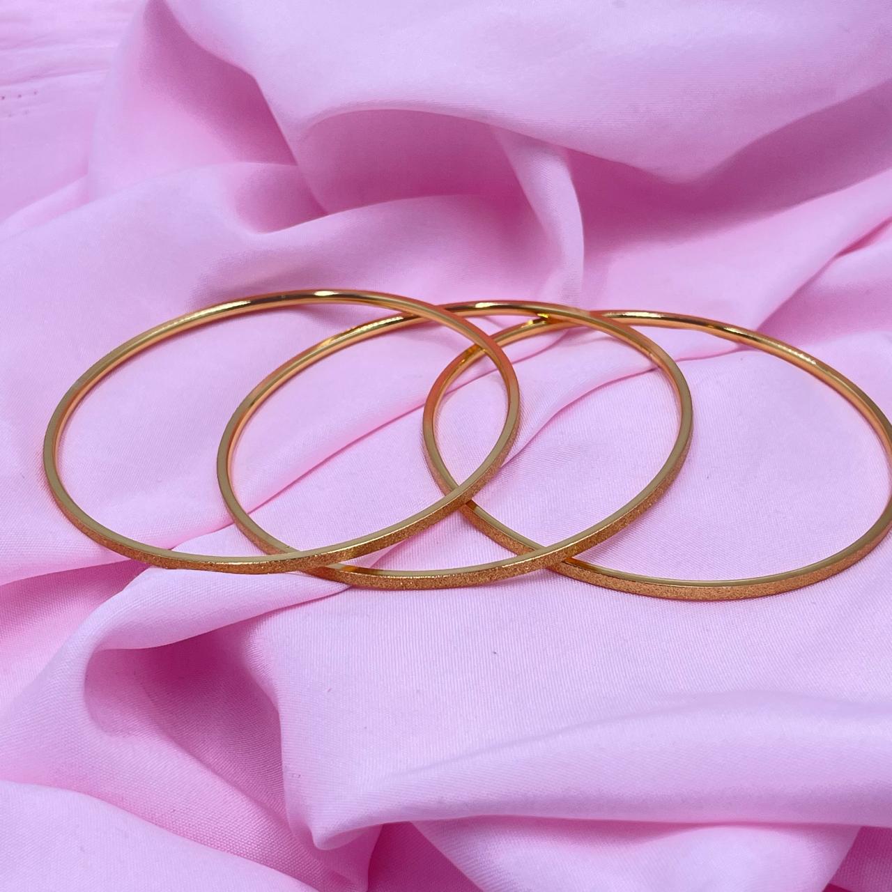 Luxe Glow Bangles Set of 3