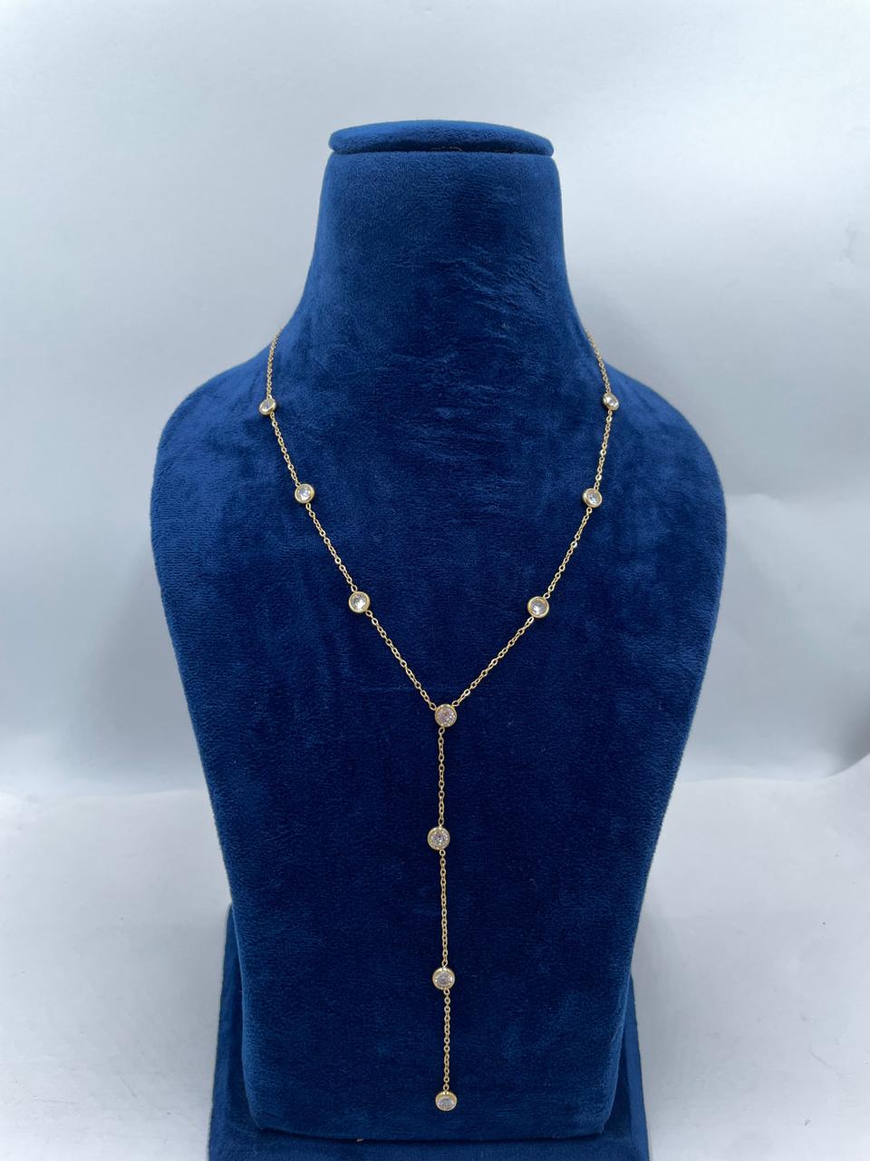 Minimal Stone Necklace