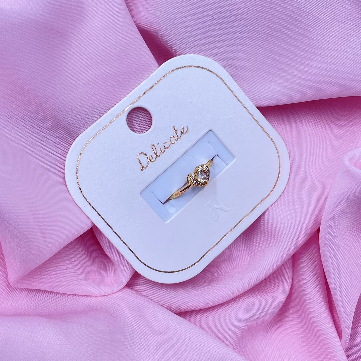 Golden Heart Ring