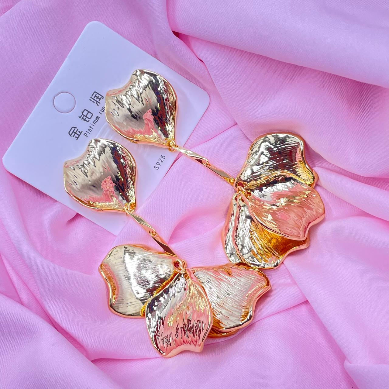 Sculptural Metal Earrings