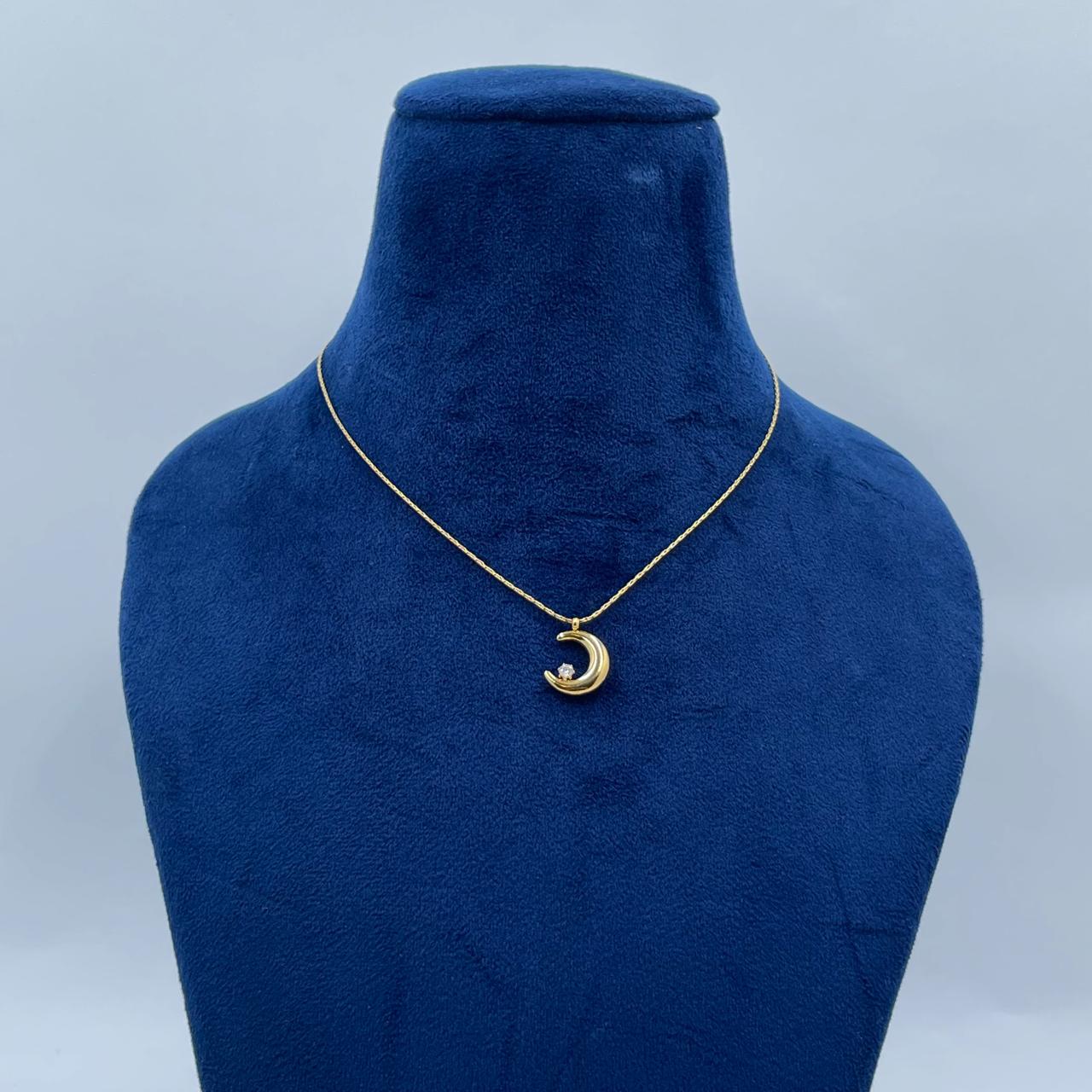 Moon charm Necklace