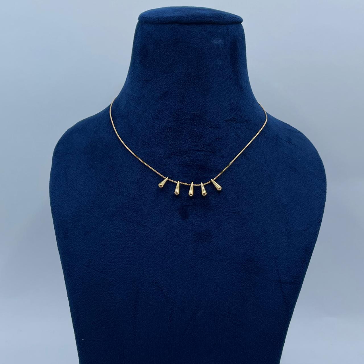 Golden Drop necklace