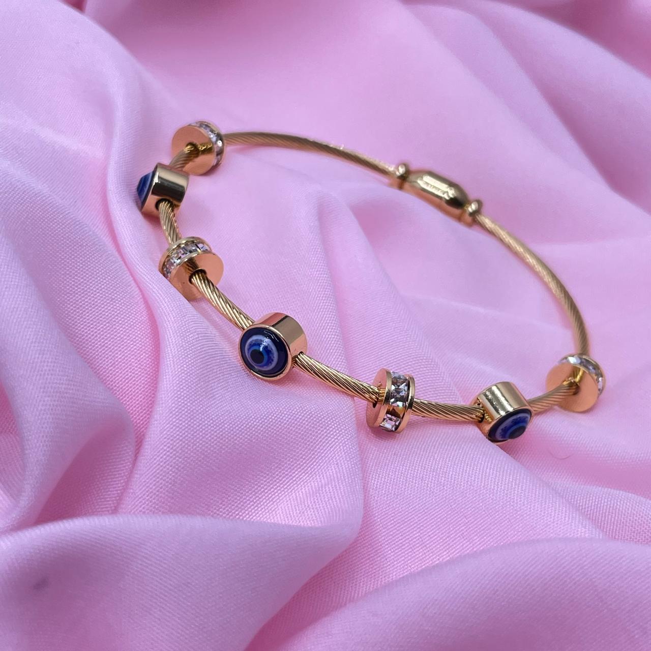 Trendy evil eye Bracelet