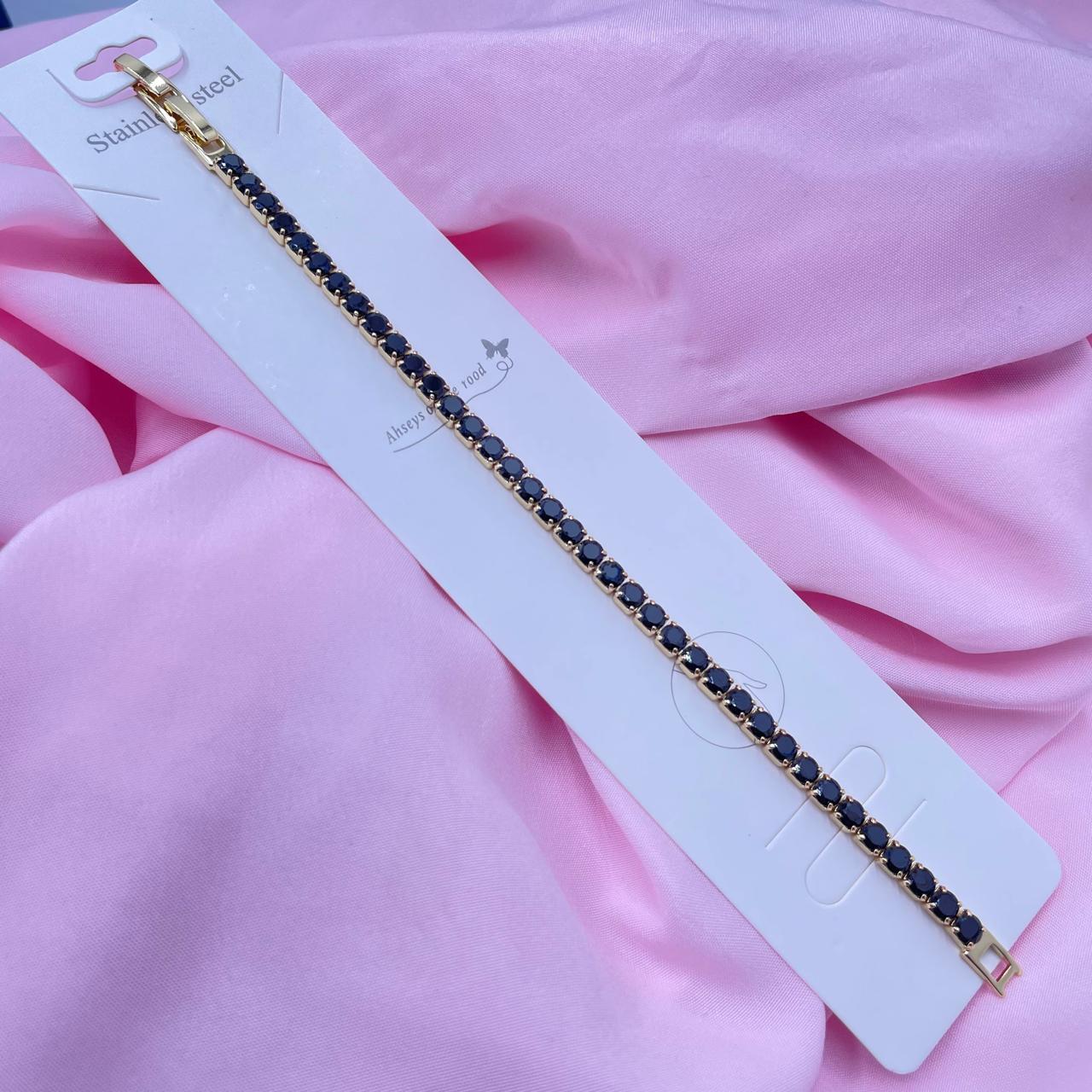 Ziva Charm Tennis Bracelet
