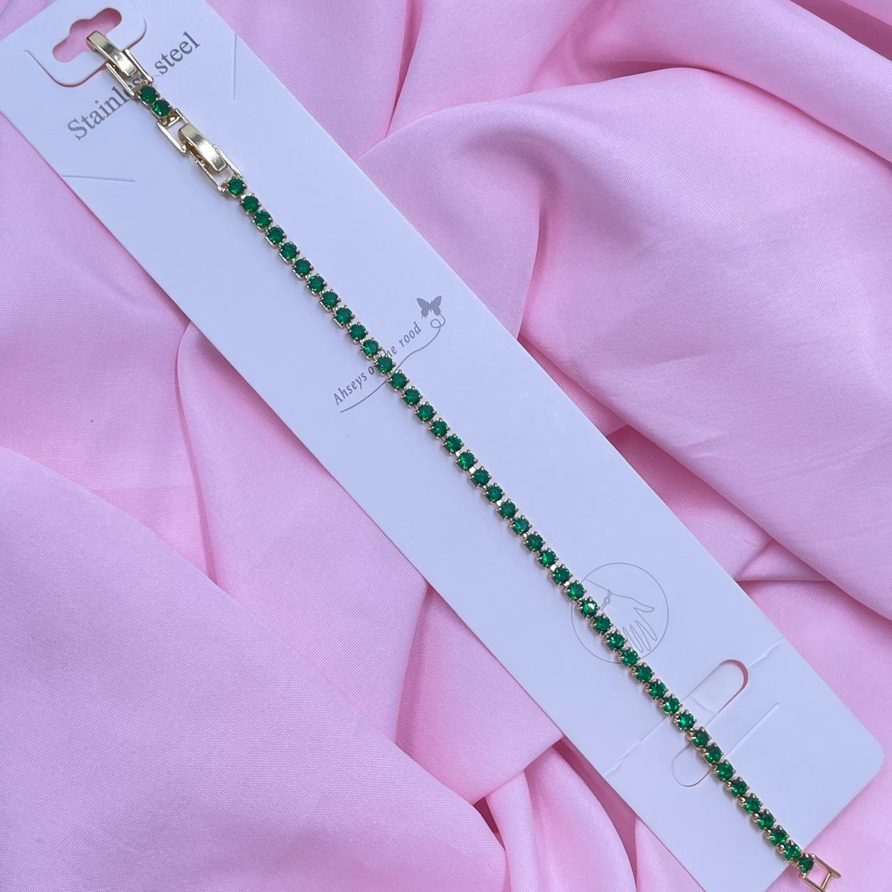 Shyla Charm Tennis Bracelet