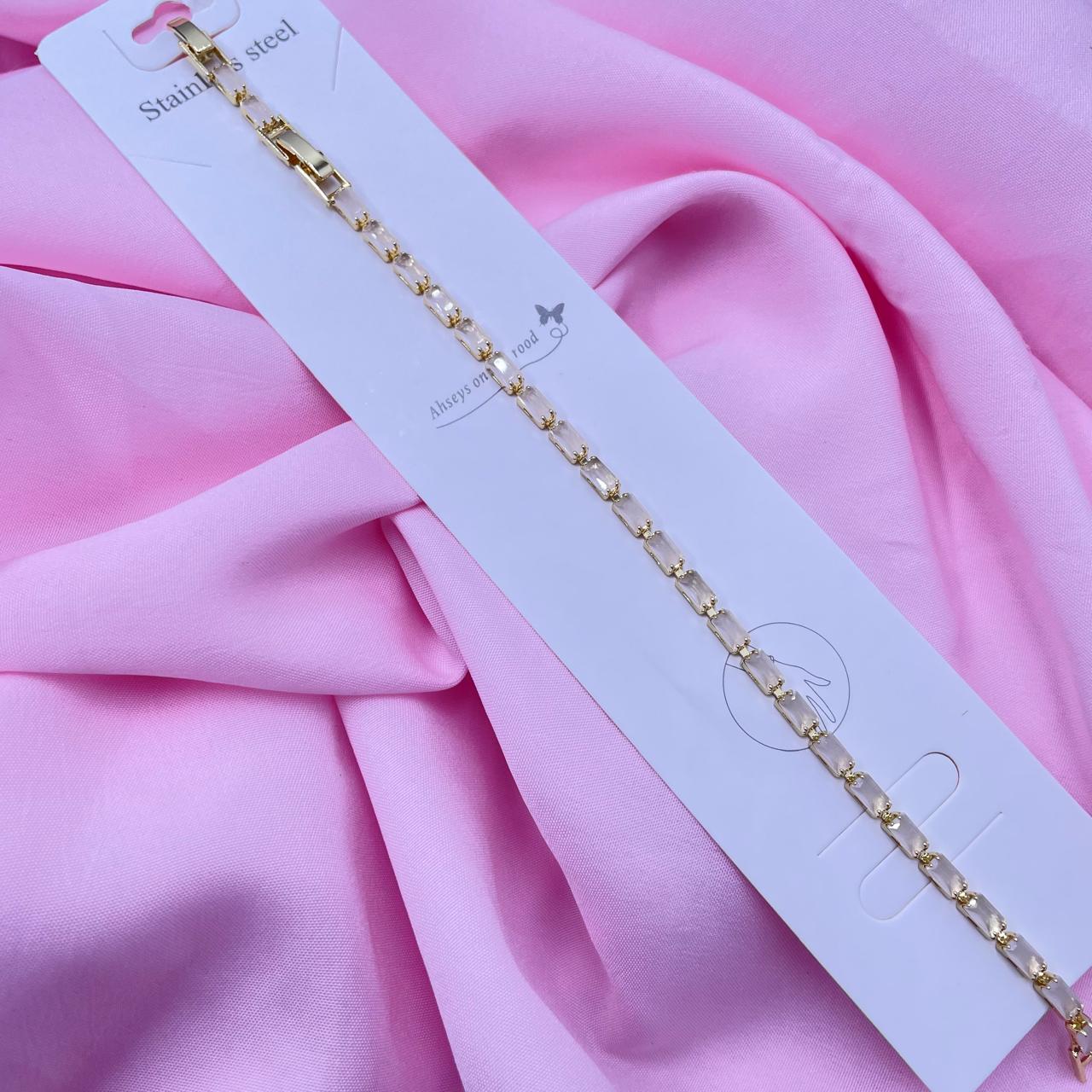 Thread Tennis Bracelet