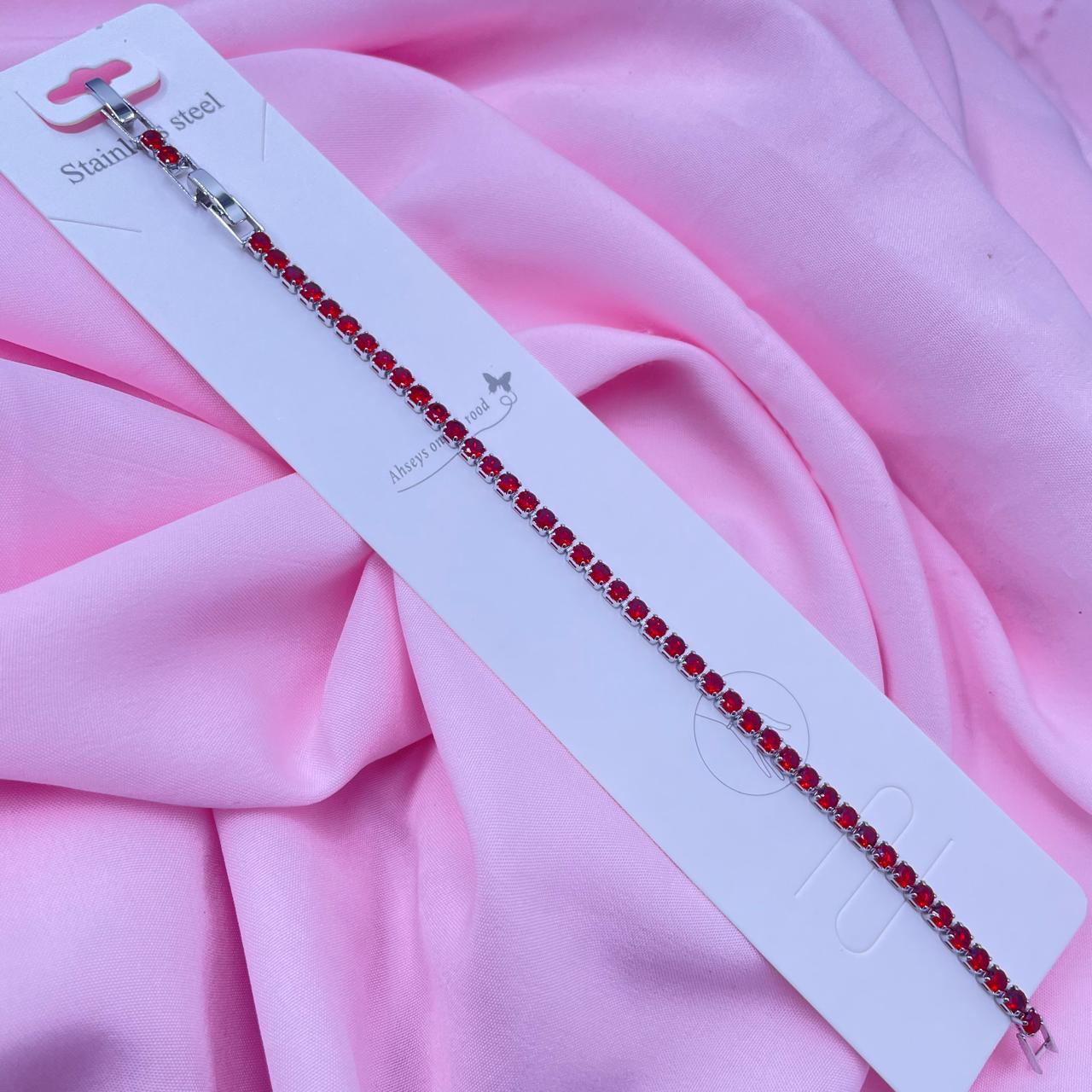 Radiant Line Tennis Bracelet