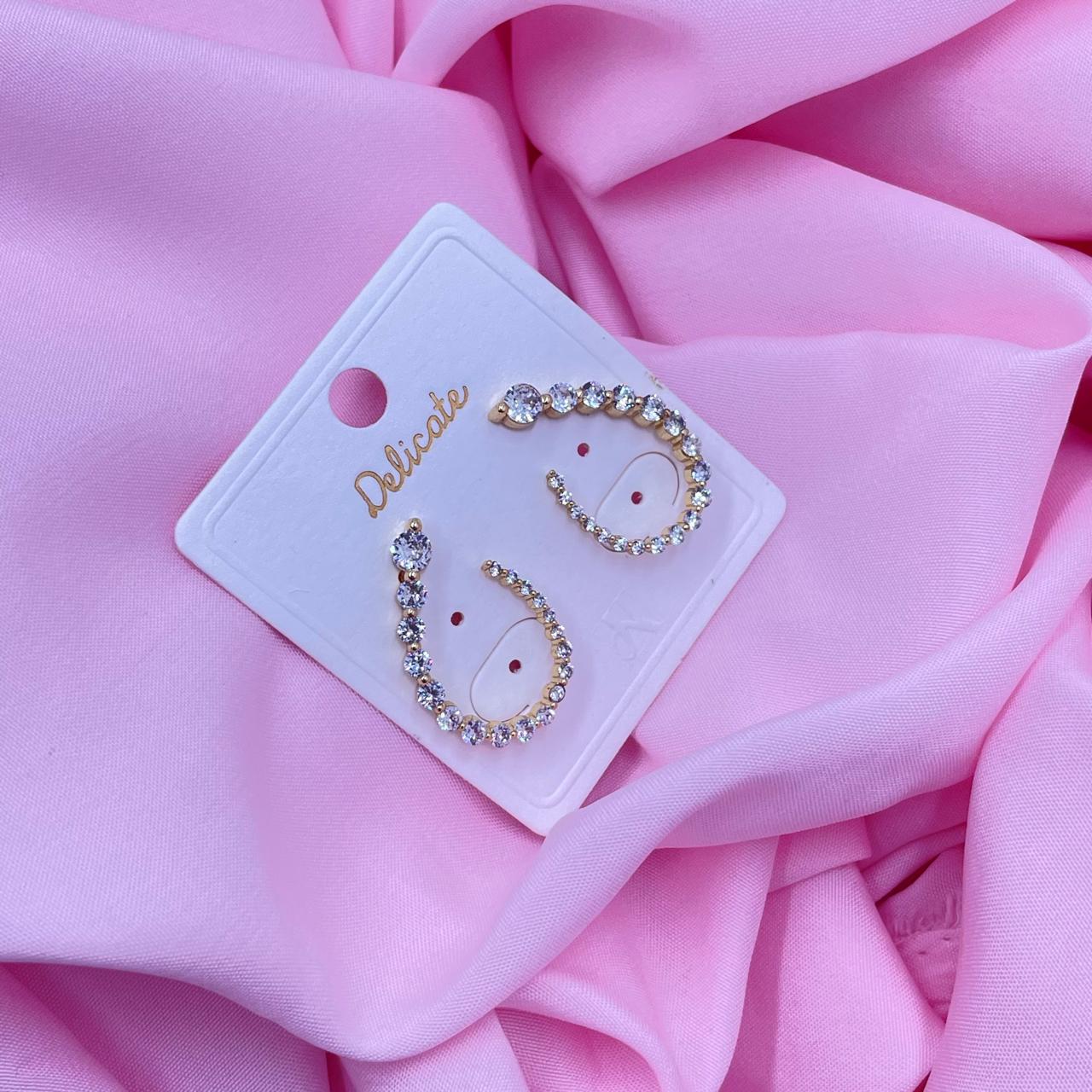Glimmer Petals Earrings
