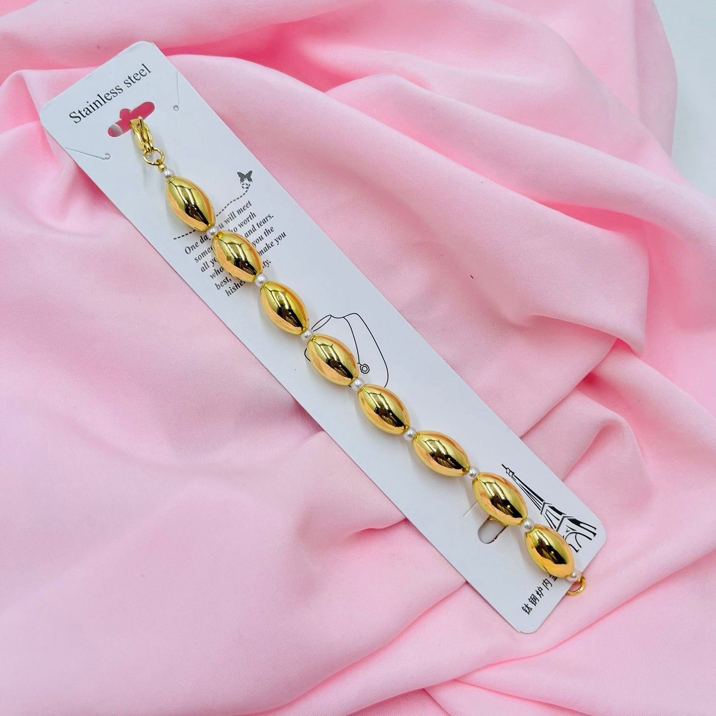 Classic Link Pearl Bracelet