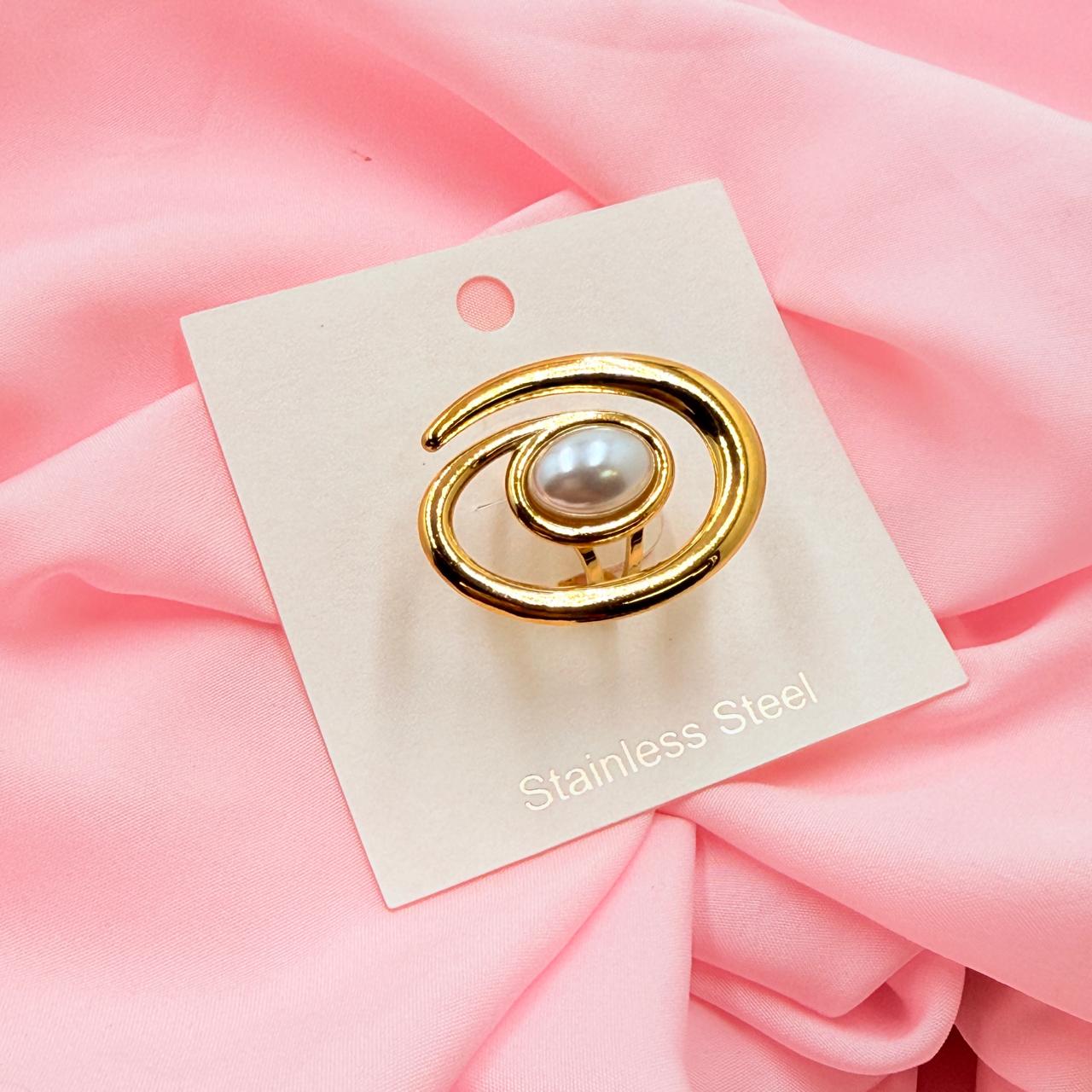 Platinum Glow Ring