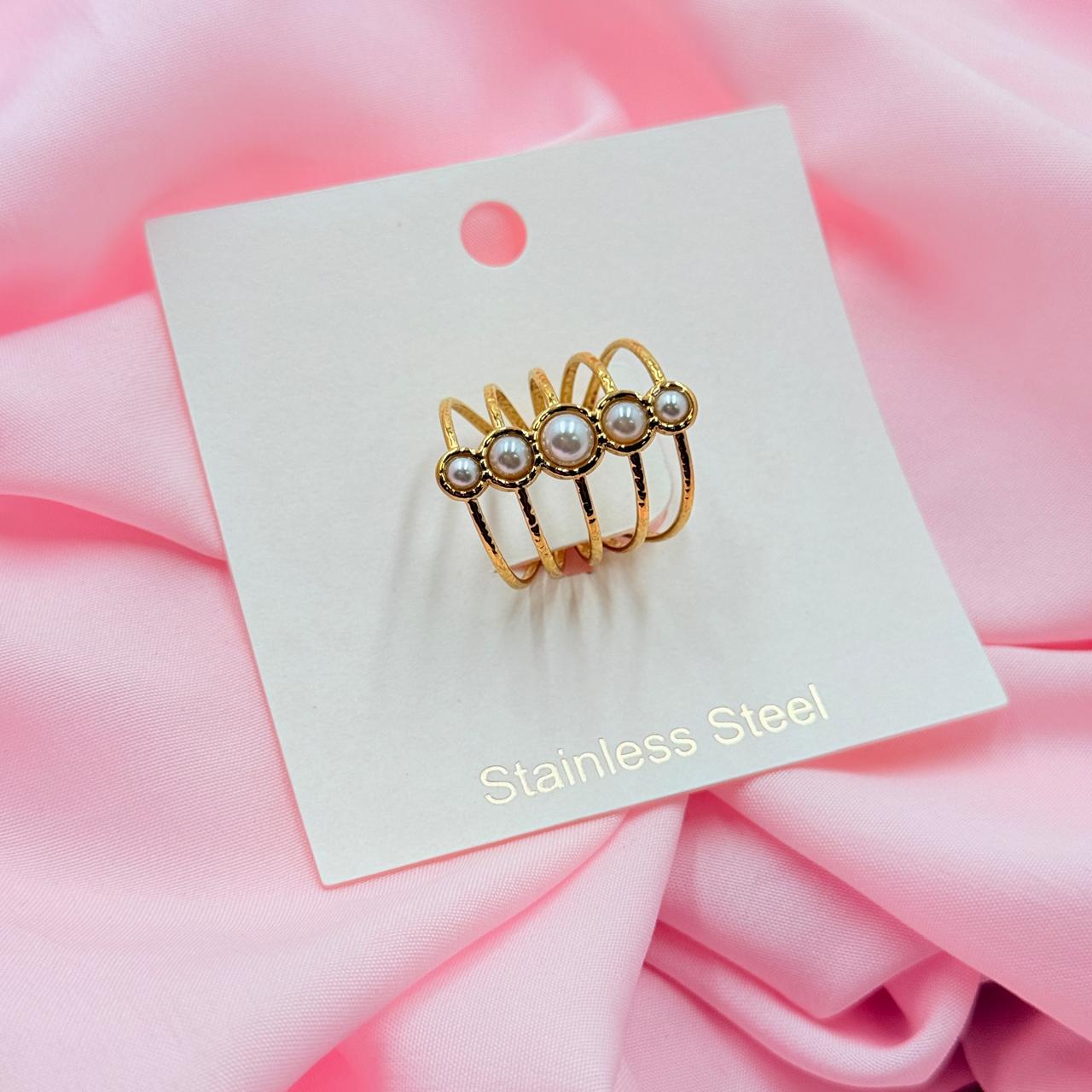 Crystal Halo Ring
