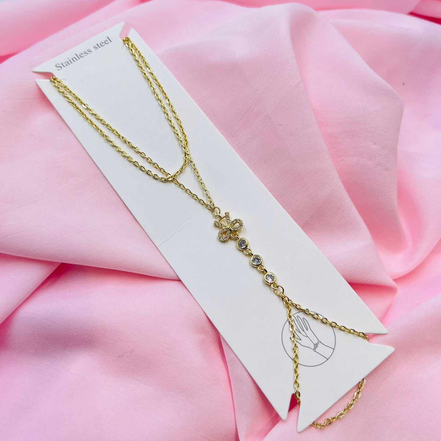 Bow Hand Chain