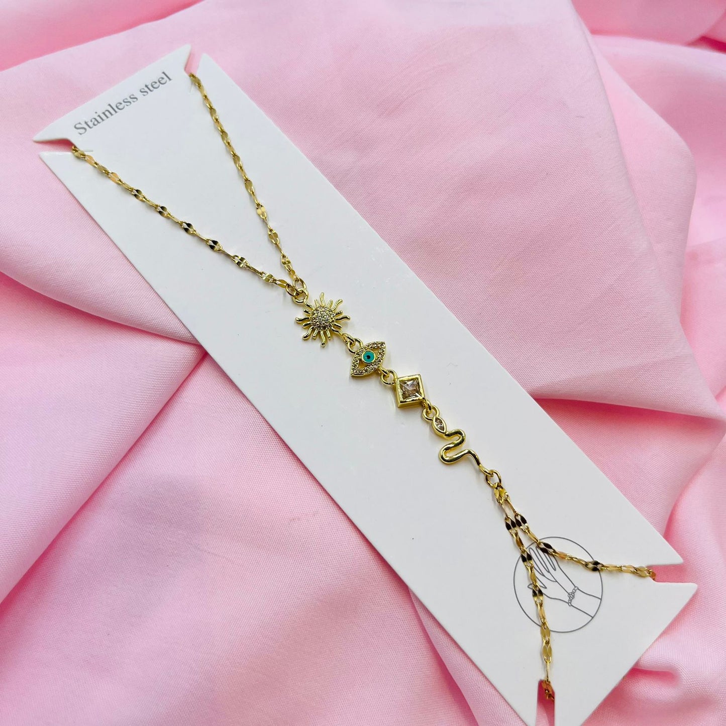 Golden Grace Hand Chain
