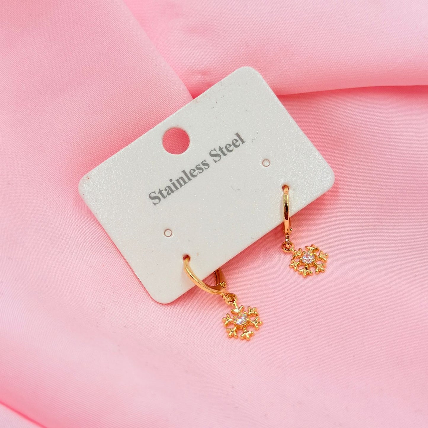 Shimmer Loop Earrings