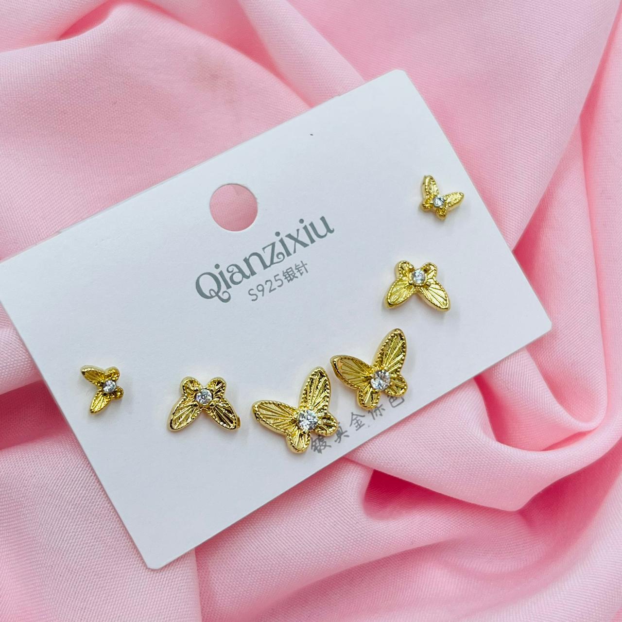Dazzle Drop Combo Earrings